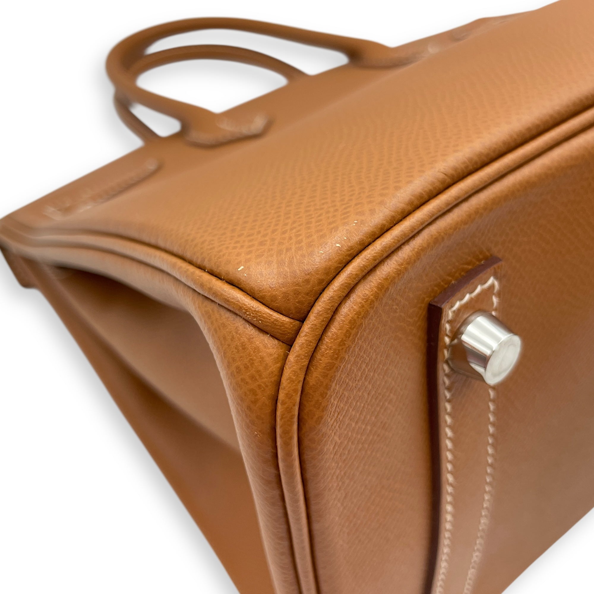 Birkin 30 Gold in Epsom, Palladium hardware