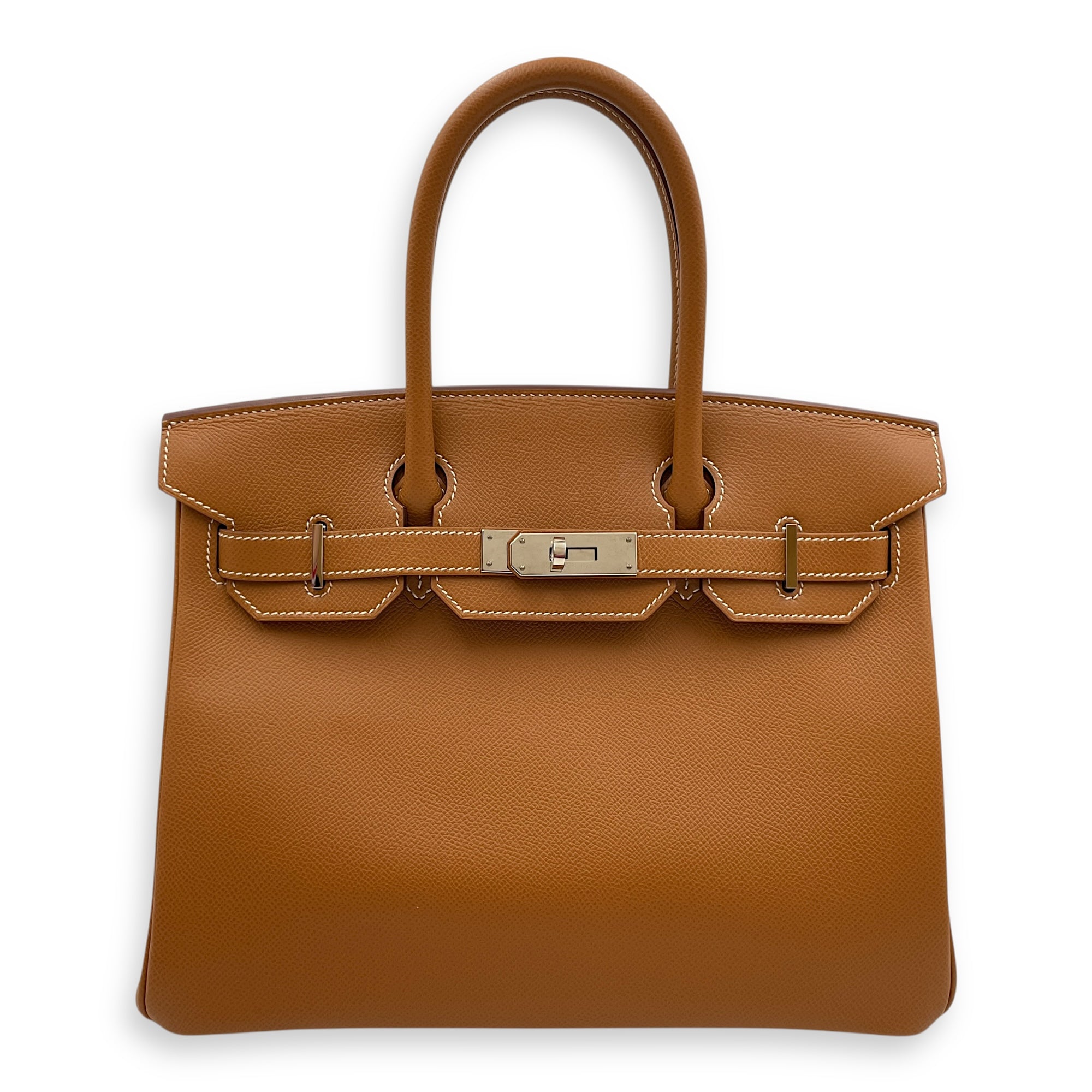 Birkin 30 Gold in Epsom, Palladium hardware