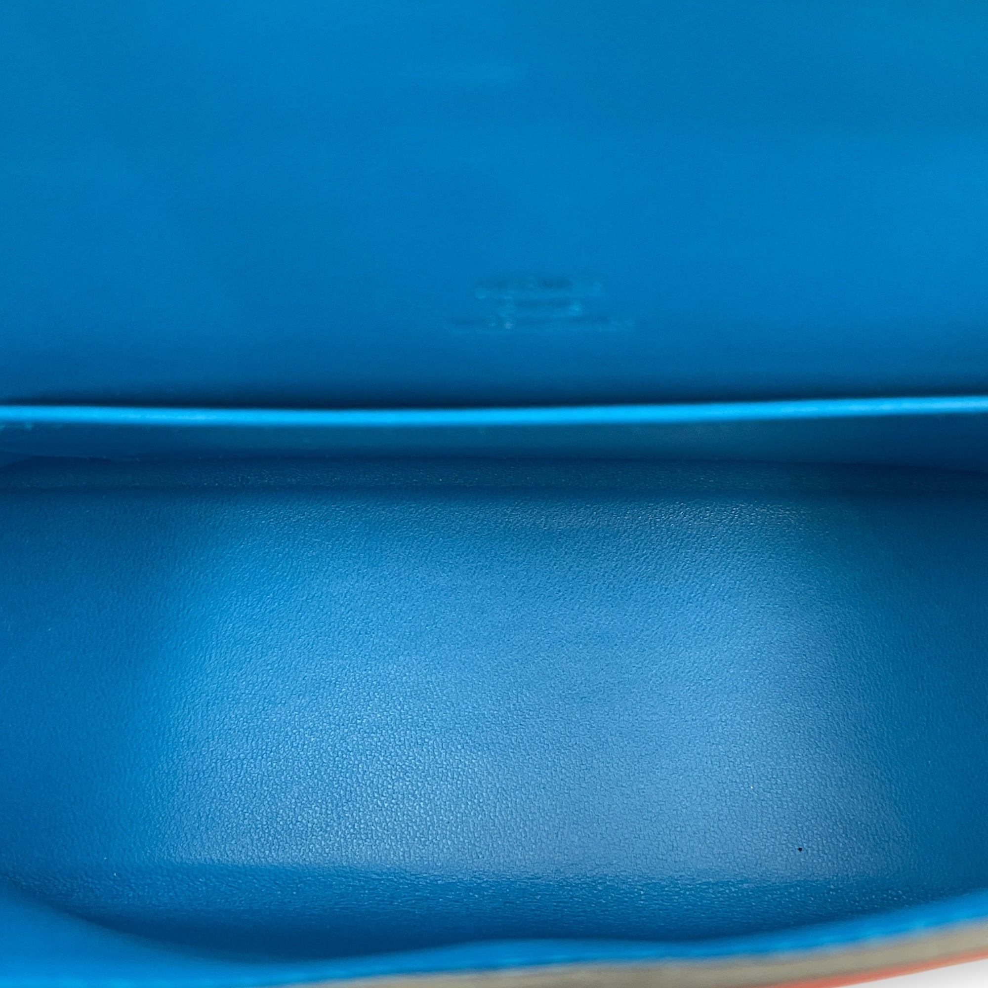 Sellier Kelly Casaque 20 Rouge De Coeur/Rose Extrteme/Blue Zanzibar in Epsom, Palladium hardware