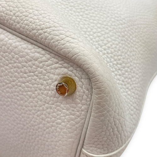 Picotin 18 White in Clemence, Gold hardware