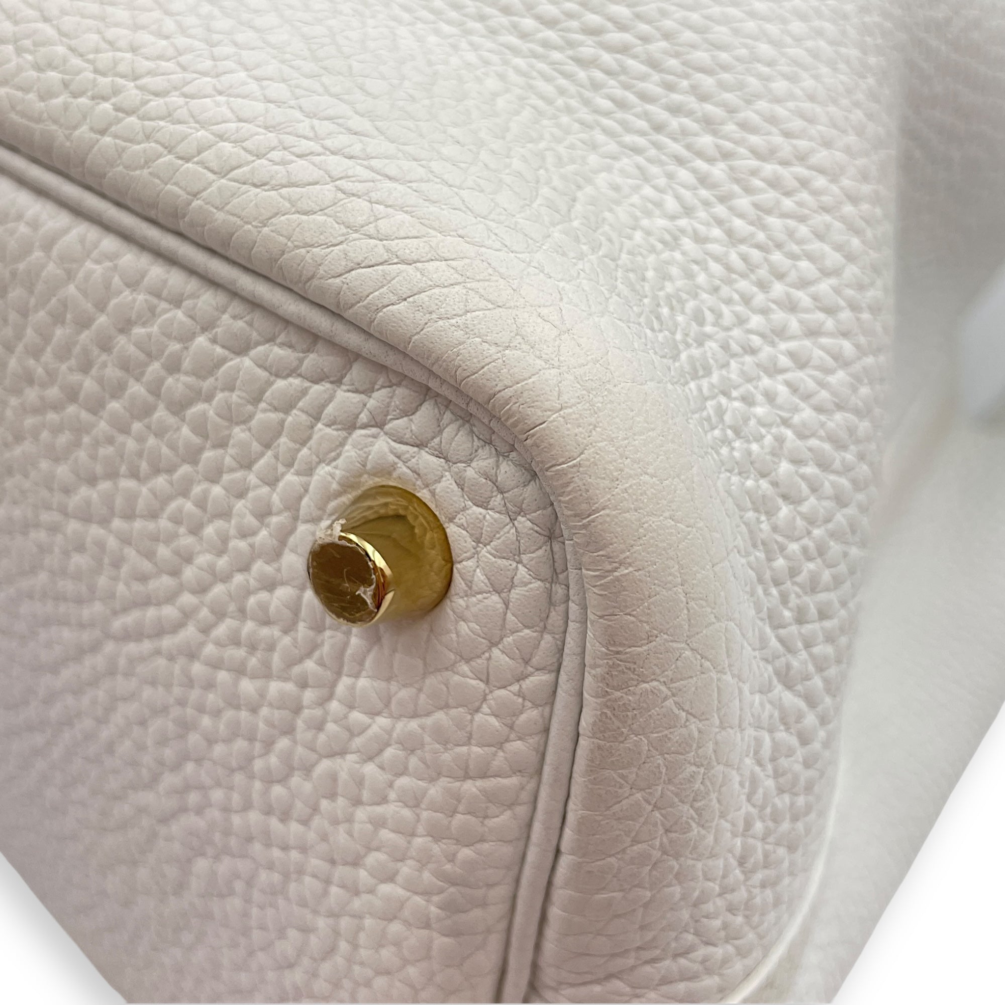 Picotin 18 White in Clemence, Gold hardware