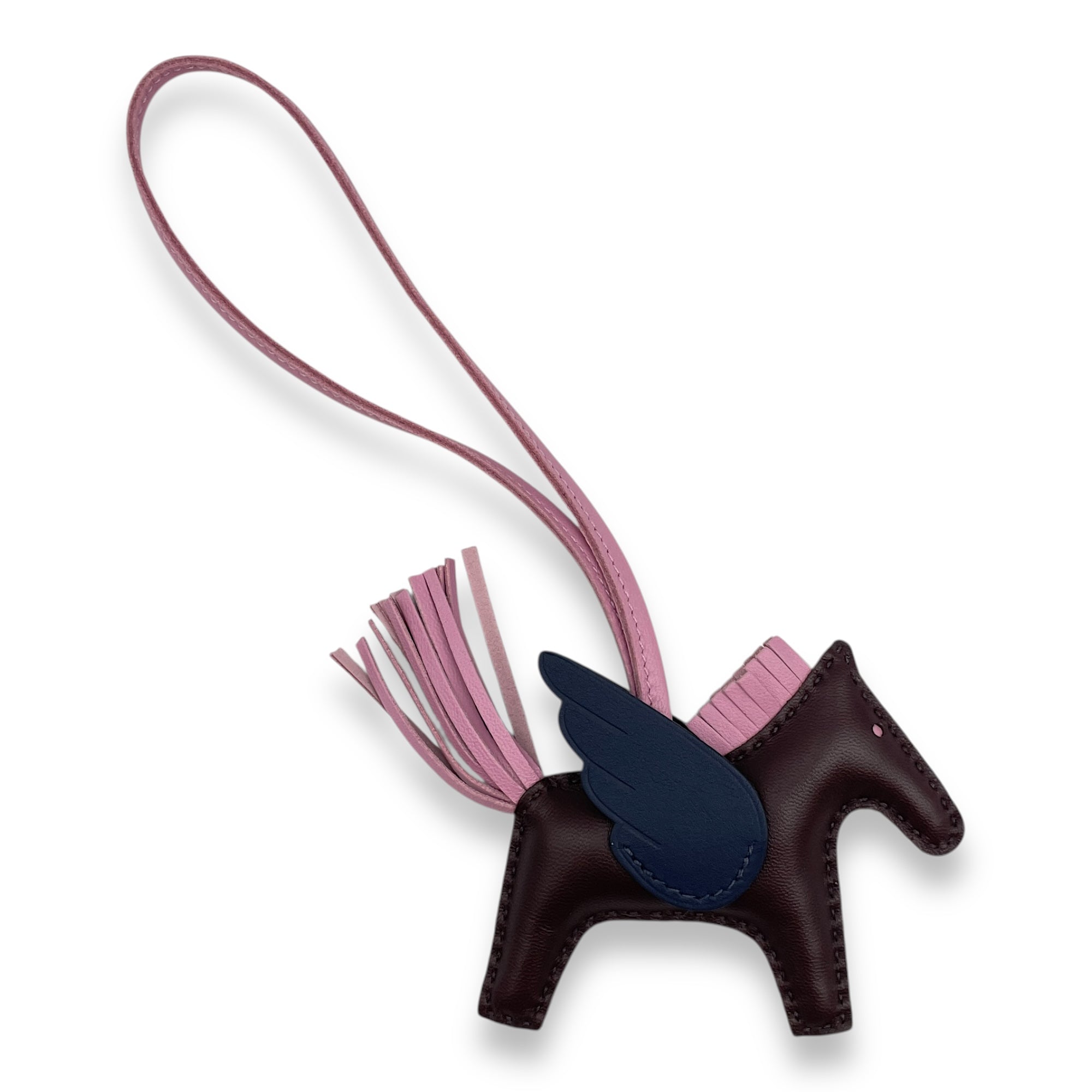 Pegasus PM Rouge Sellier/Mauve Sylvestre Charm in Milo/Swift