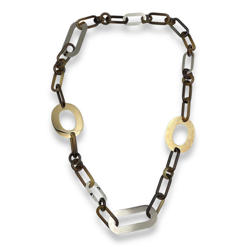 Horn White Necklace