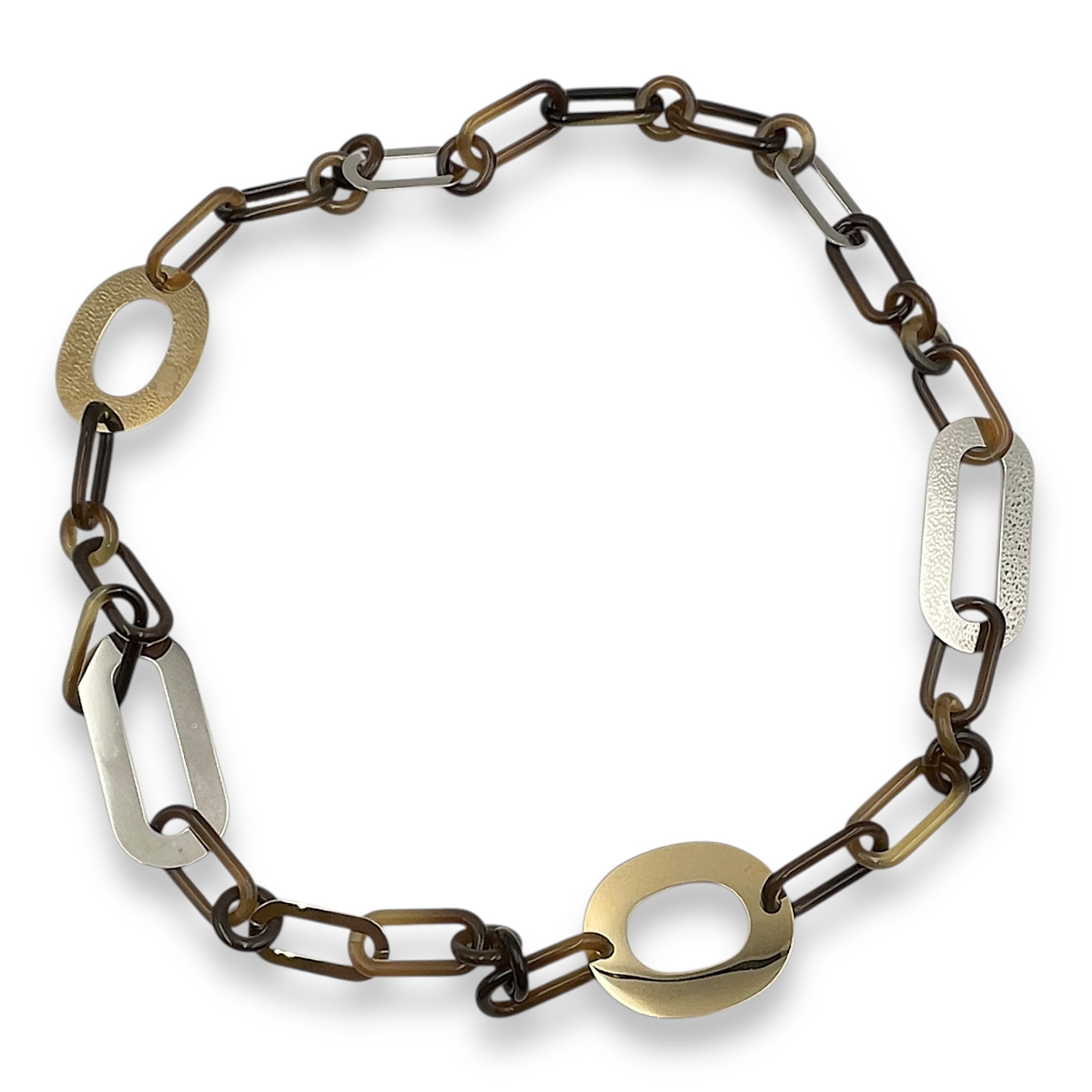 Horn White Necklace