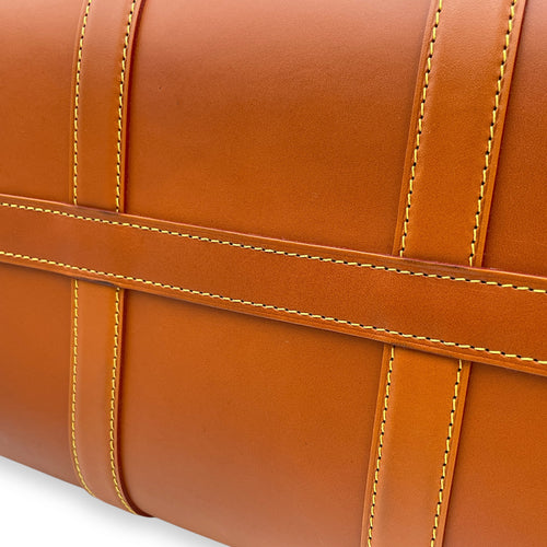 Keepall Bandouliere 45cm Brown Shoulder Bag in Nomad, Gold hardware