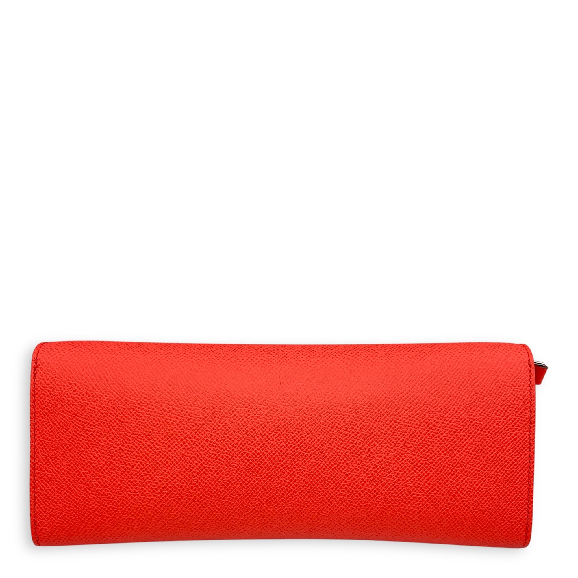 Maillon To Go Rose Texas Wallet On Chain in Epsom Palladium hardware