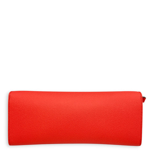 Maillon To Go Rose Texas Wallet On Chain in Epsom Palladium hardware