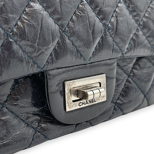 Reissue Others Blue Double Flap Bag in Distressed Leather Ruthenium hardware CL2507-14362 11