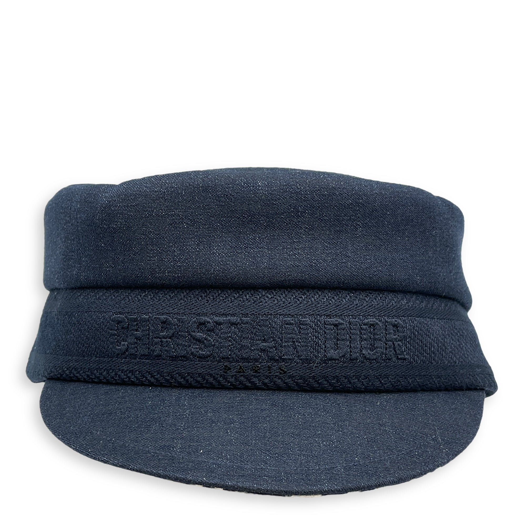 Dior Travel Blue Cap in Cotton