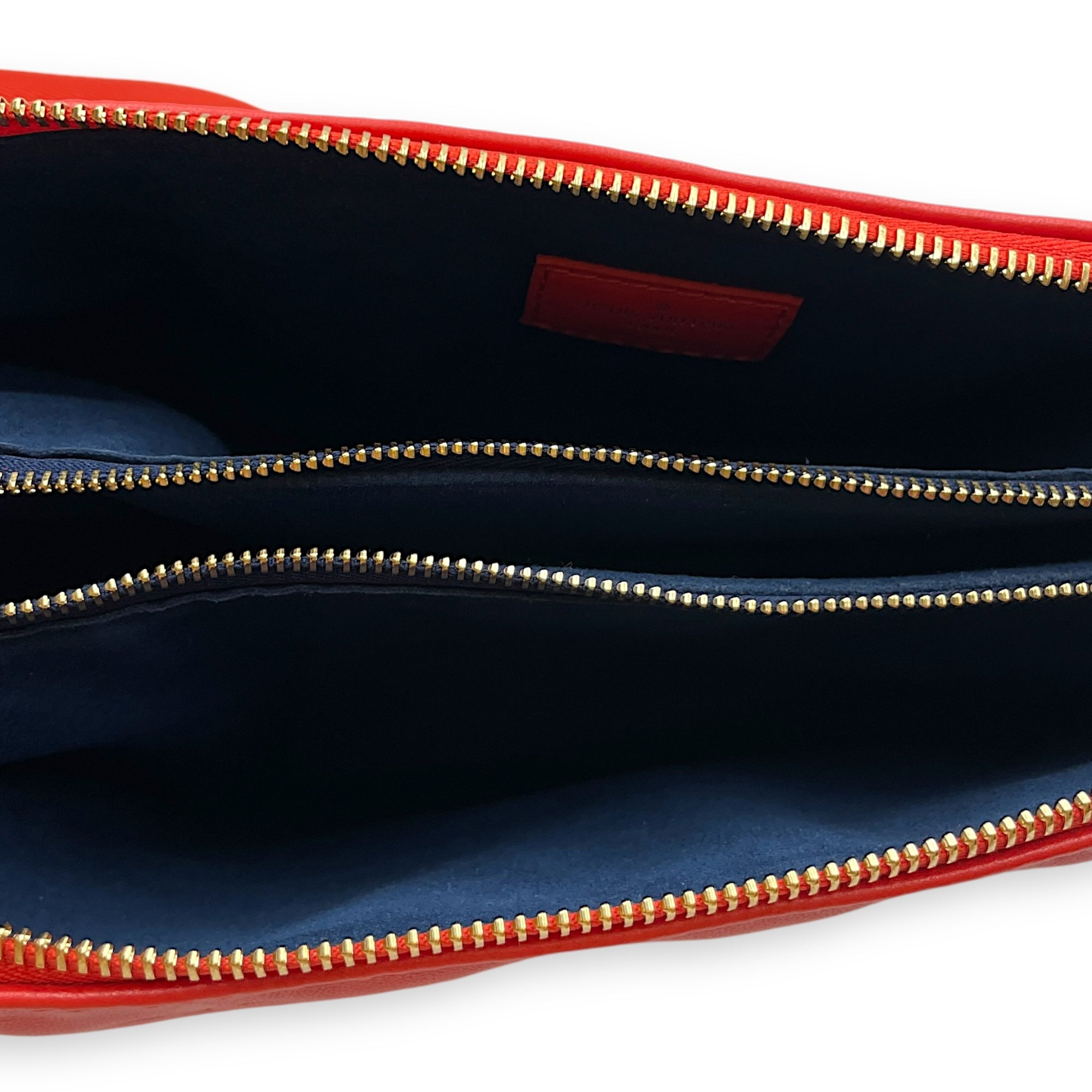 Coussin PM Rouge Shoulder Bag in Lambskin, Gold hardware