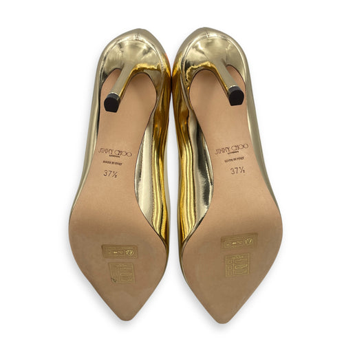 Romy 85 37.5 Metallic Gold Heels