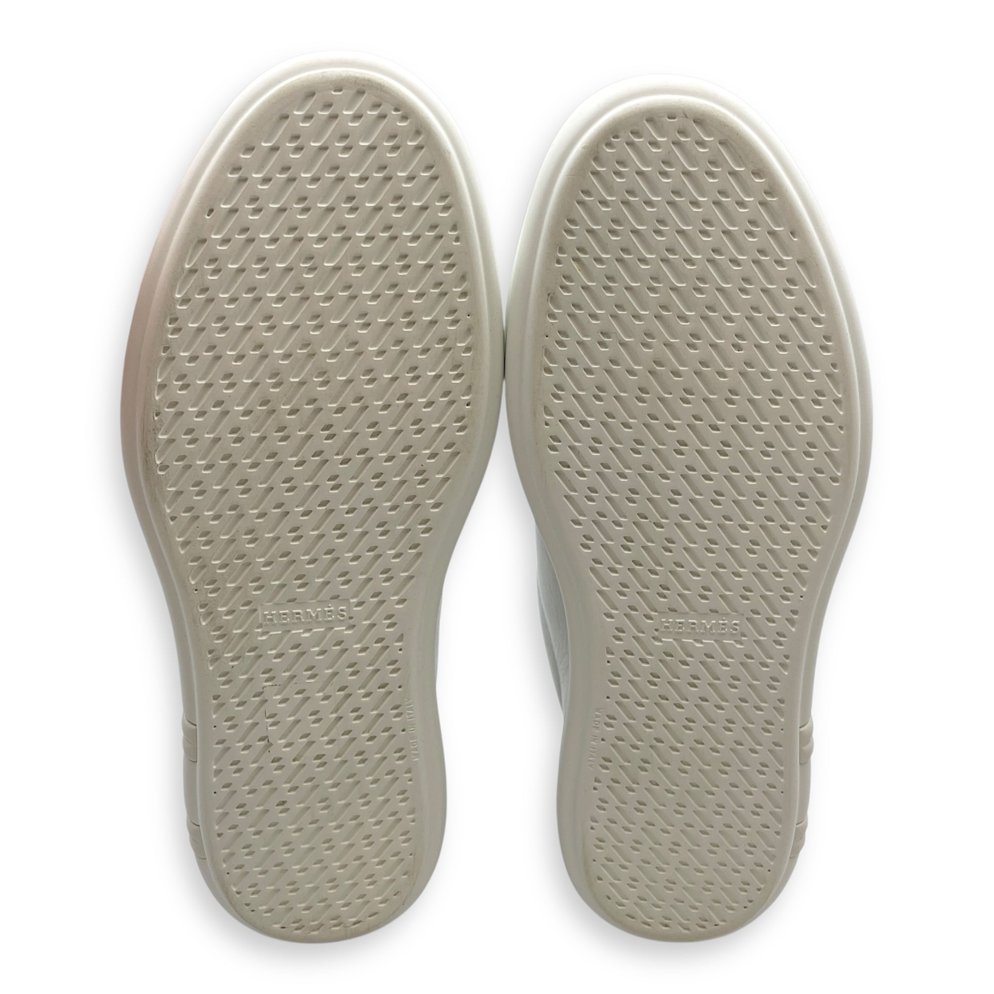 Happy 38 White Sneakers in Calfskin