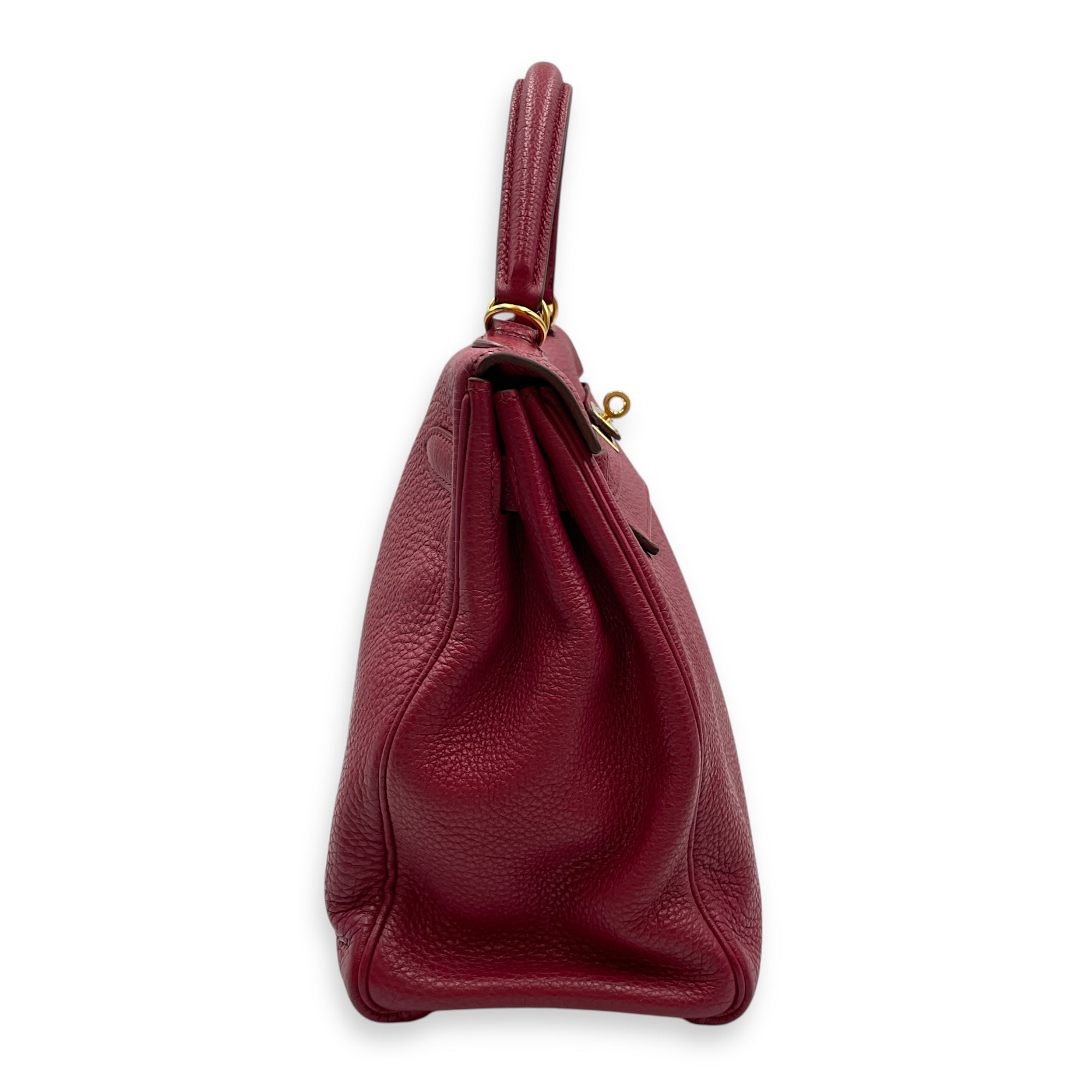Kelly 32 Rubis in Togo, Gold hardware