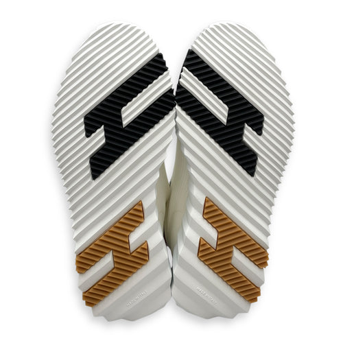 Bouncing 36 White Sneakers in Suede Leather