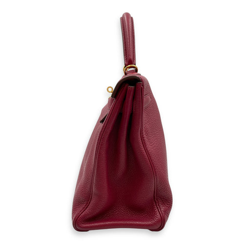 Kelly 32 Rubis in Togo, Gold hardware