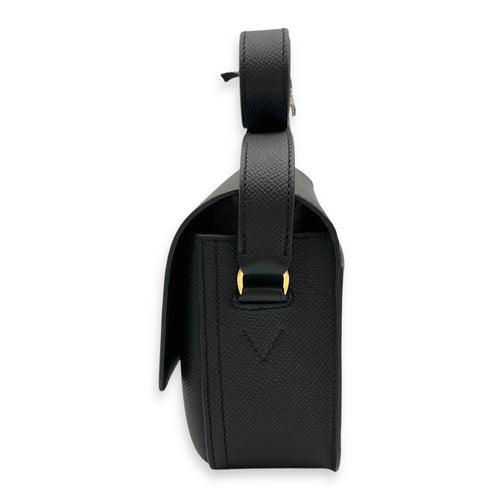 Della Cavalleria Elan Black in Epsom, Gold hardware