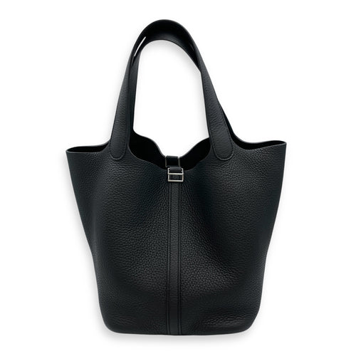 Picotin 22 Black in Clemence, Palladium hardware