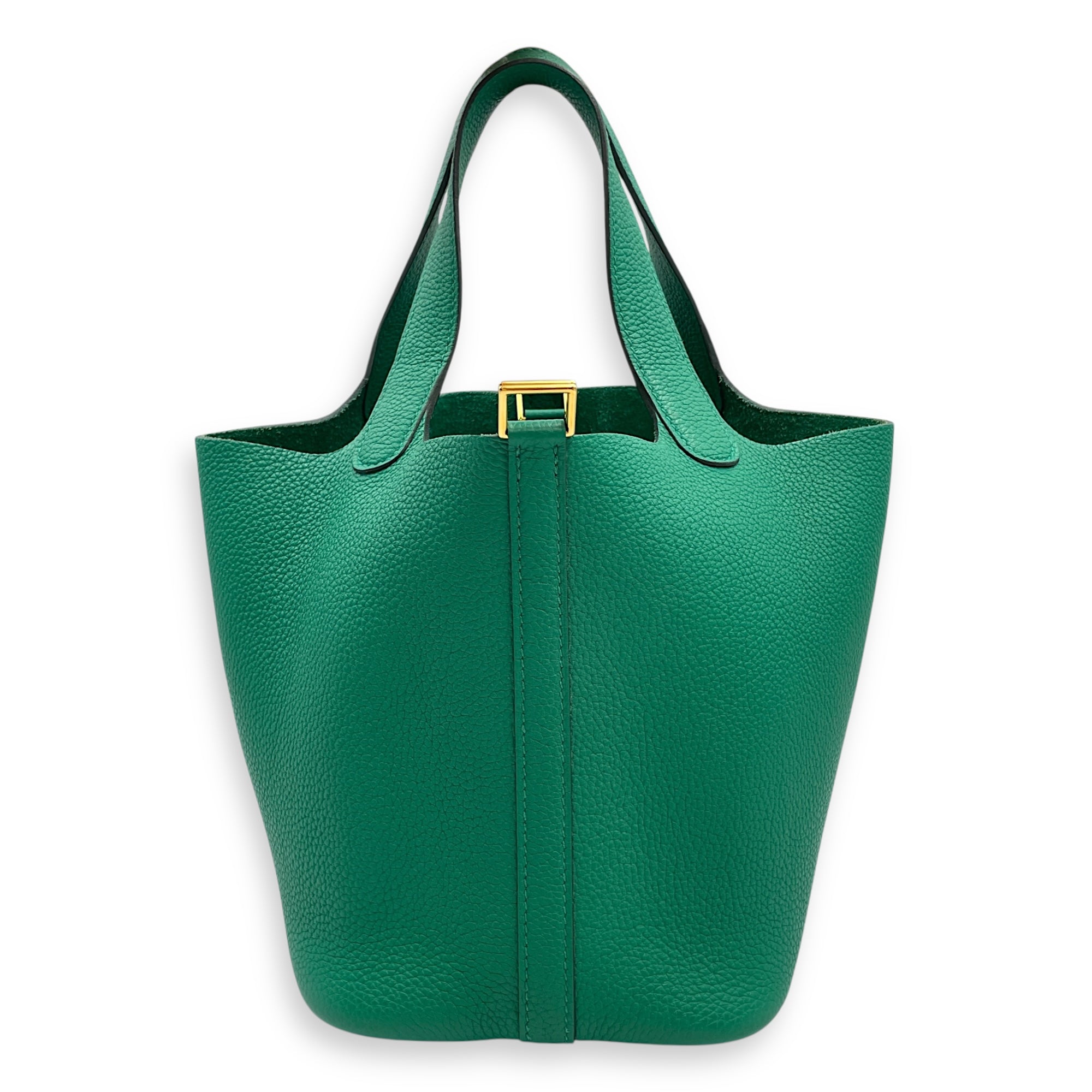 Picotin 18 Vert Jade in Maurice, Gold hardware