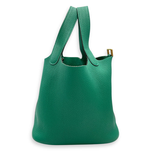 Picotin 18 Vert Jade in Maurice, Gold hardware