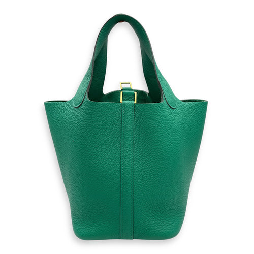 Picotin 18 Vert Jade in Maurice, Gold hardware