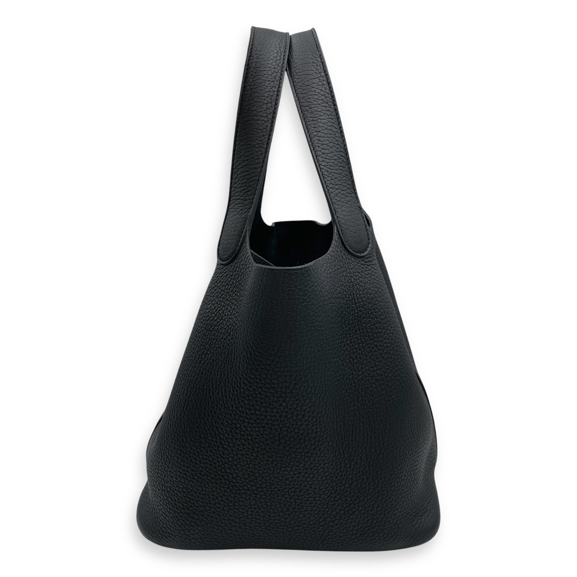 Picotin 22 Black in Clemence, Palladium hardware