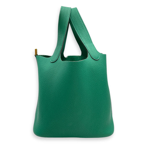 Picotin 18 Vert Jade in Maurice, Gold hardware