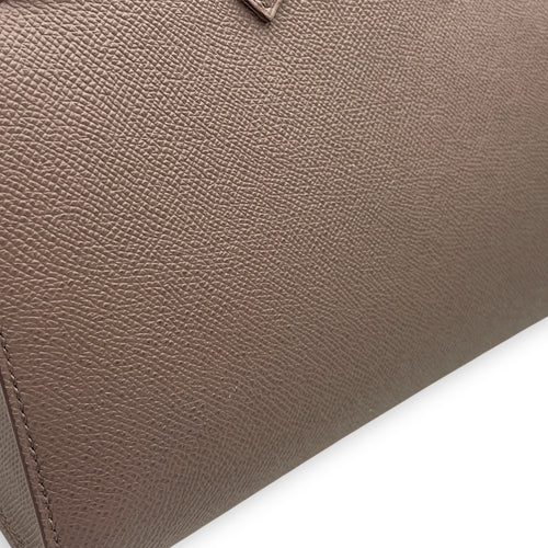 Sellier Birkin 25 Etain in Epsom, Gold hardware