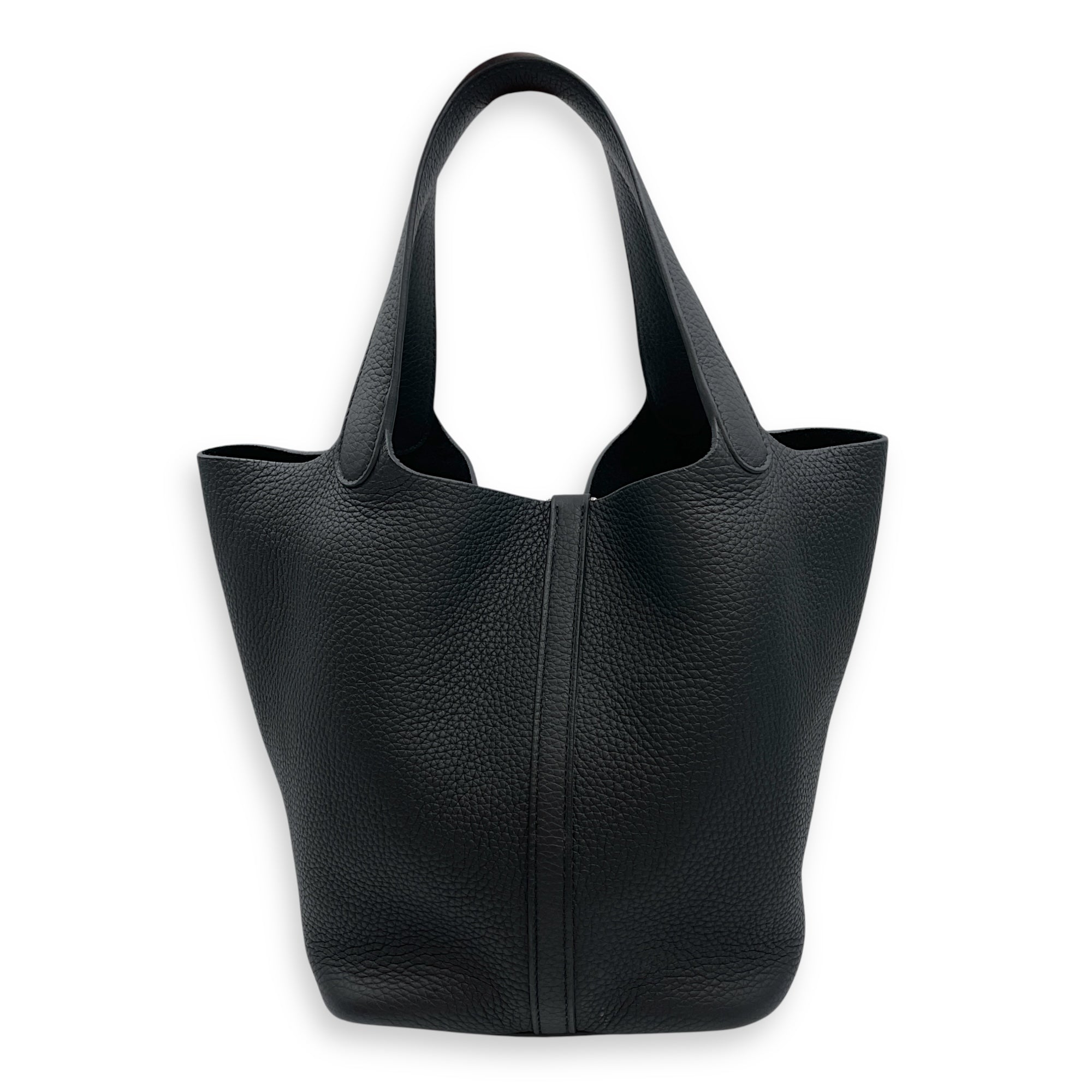 Picotin 22 Black in Clemence, Palladium hardware