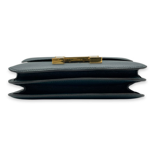 Constance 18 Vert Cypress in Epsom Gold hardware CL2508-14986 5