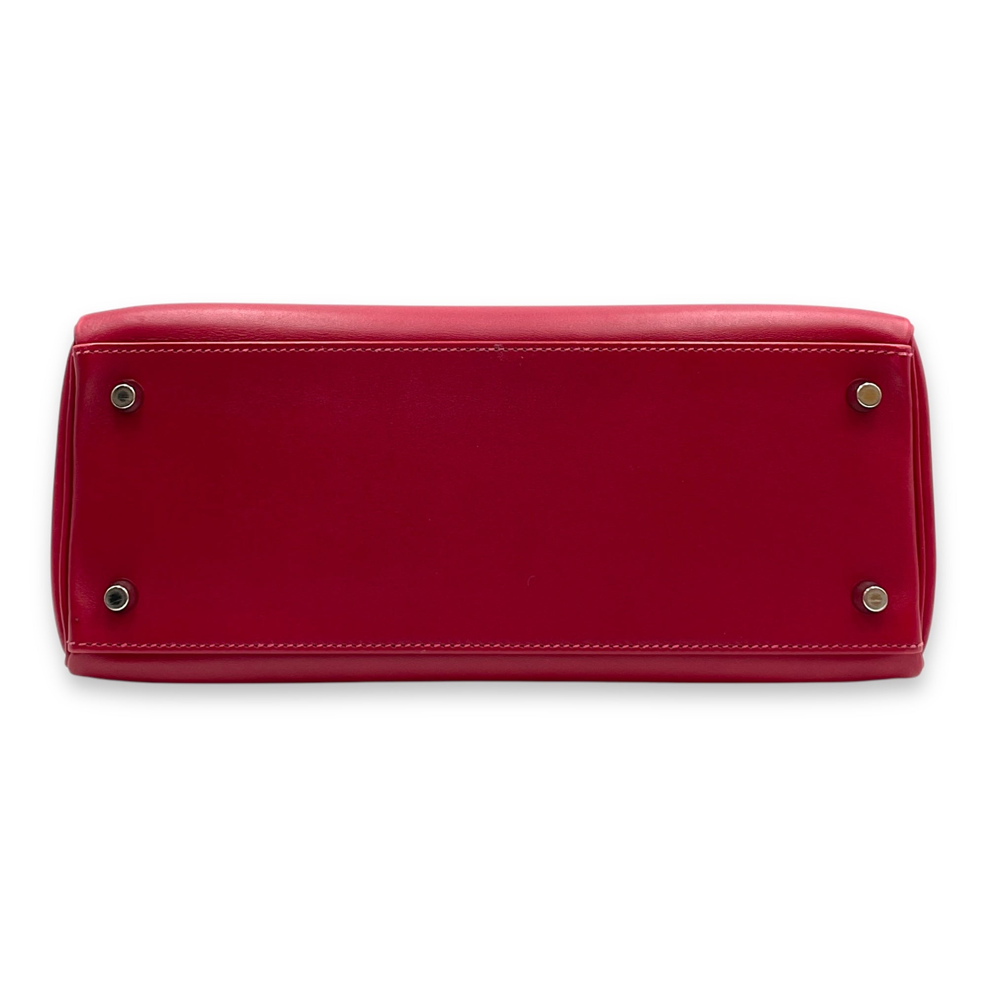 SoFlash Kelly 28 Rubis/Rose Tyrien in Tadelakt, Ruthenium hardware