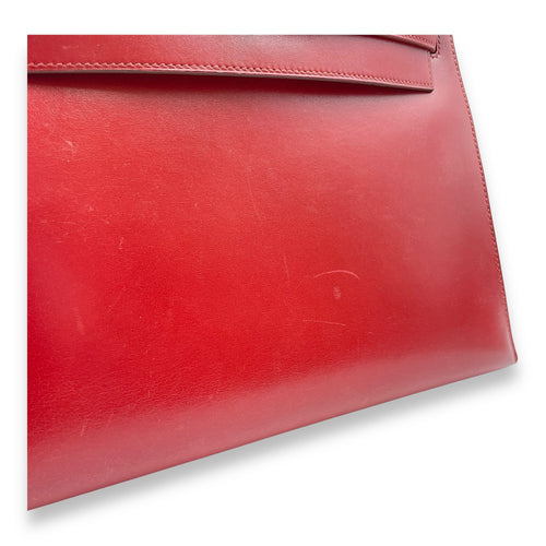 Sellier Kelly 28 Rouge Vif in Box Gold hardware