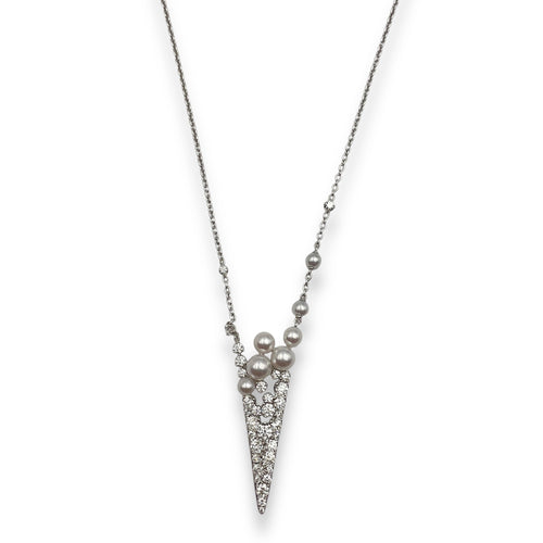 V Code Pendant in White CL2508-14995 2