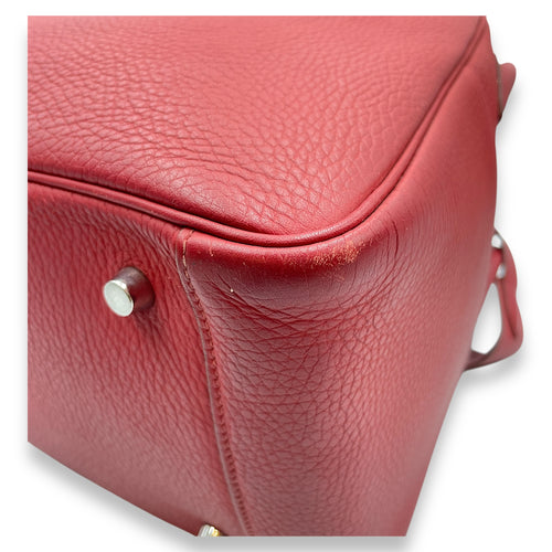 Lindy 34 Rouge Garance in Clemence, Palladium hardware