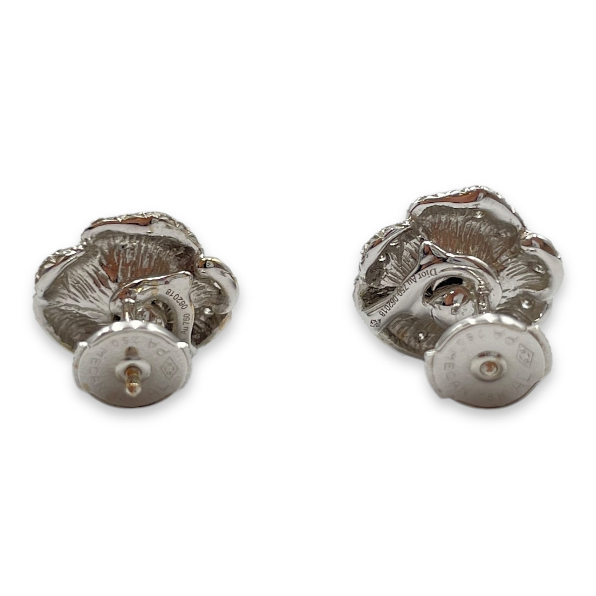 Bagatelle Earrings in White Gold Hardware