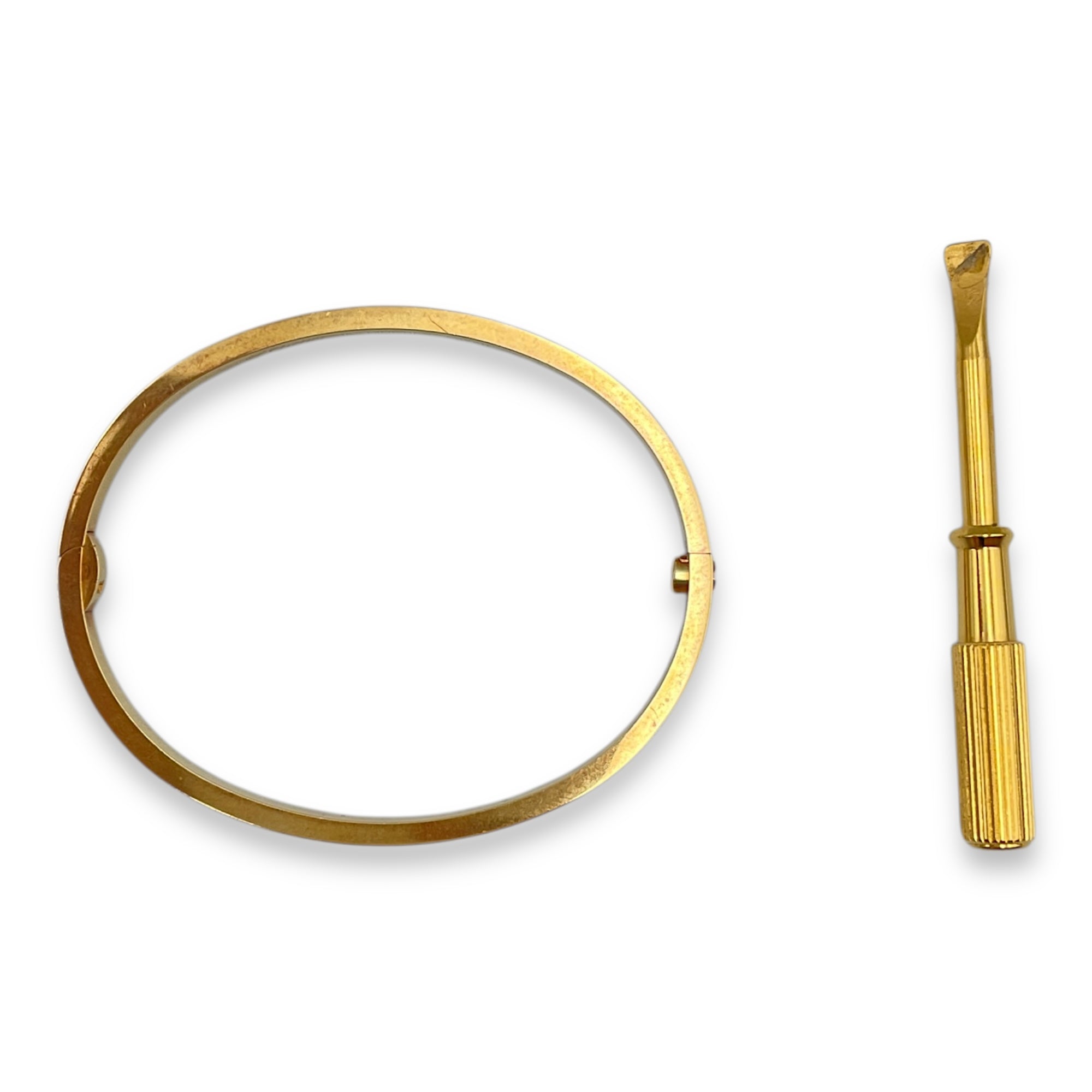 Love Small Model 15 Bracelet in Gold Hardware