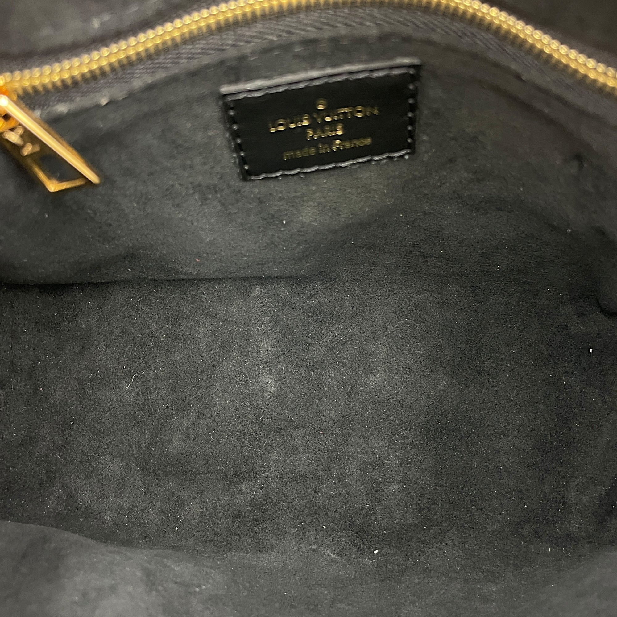 Malle Souple Petite Monogram Shoulder Bag in Canvas, Gold hardware