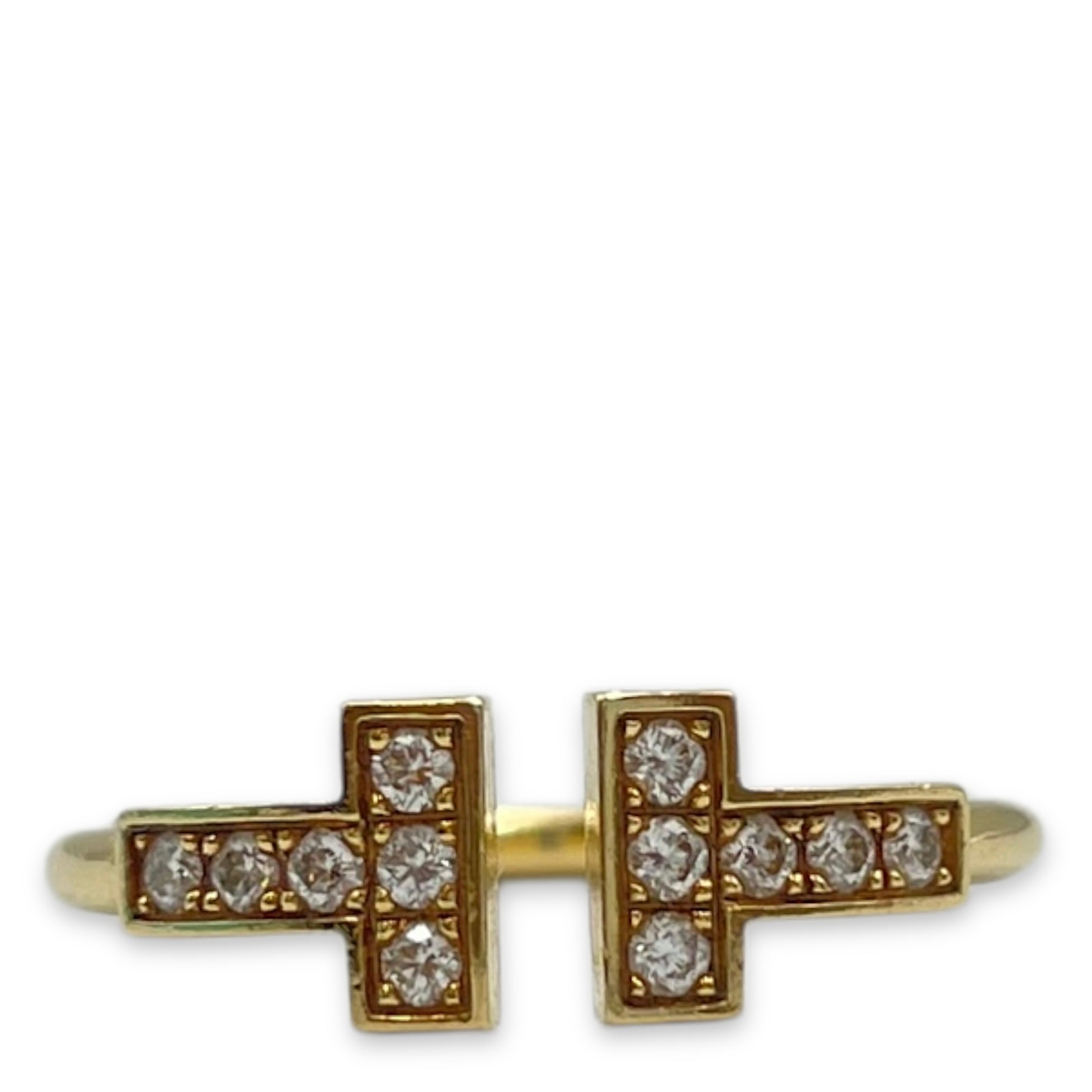 Tiffany T US 5 Wire Wing in Gold Hardware