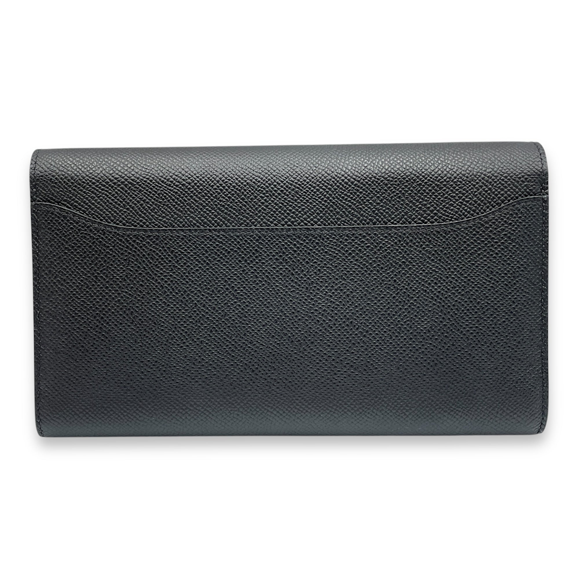 Constance To Go Black Crossbody Bag in Epsom, Gold hardware