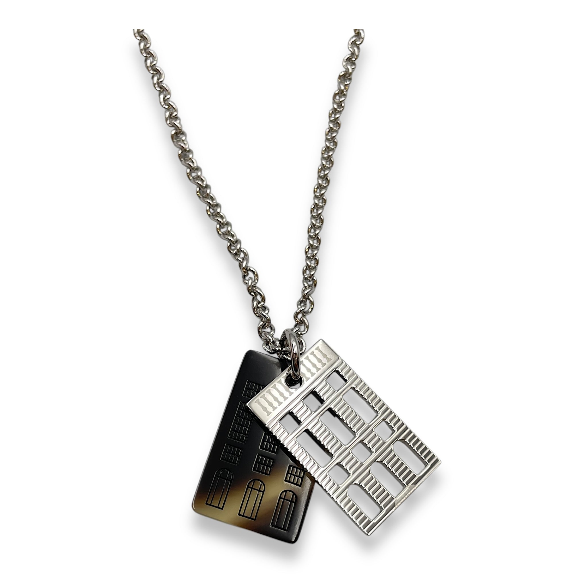 24 Faubourg Necklace, Palladium hardware