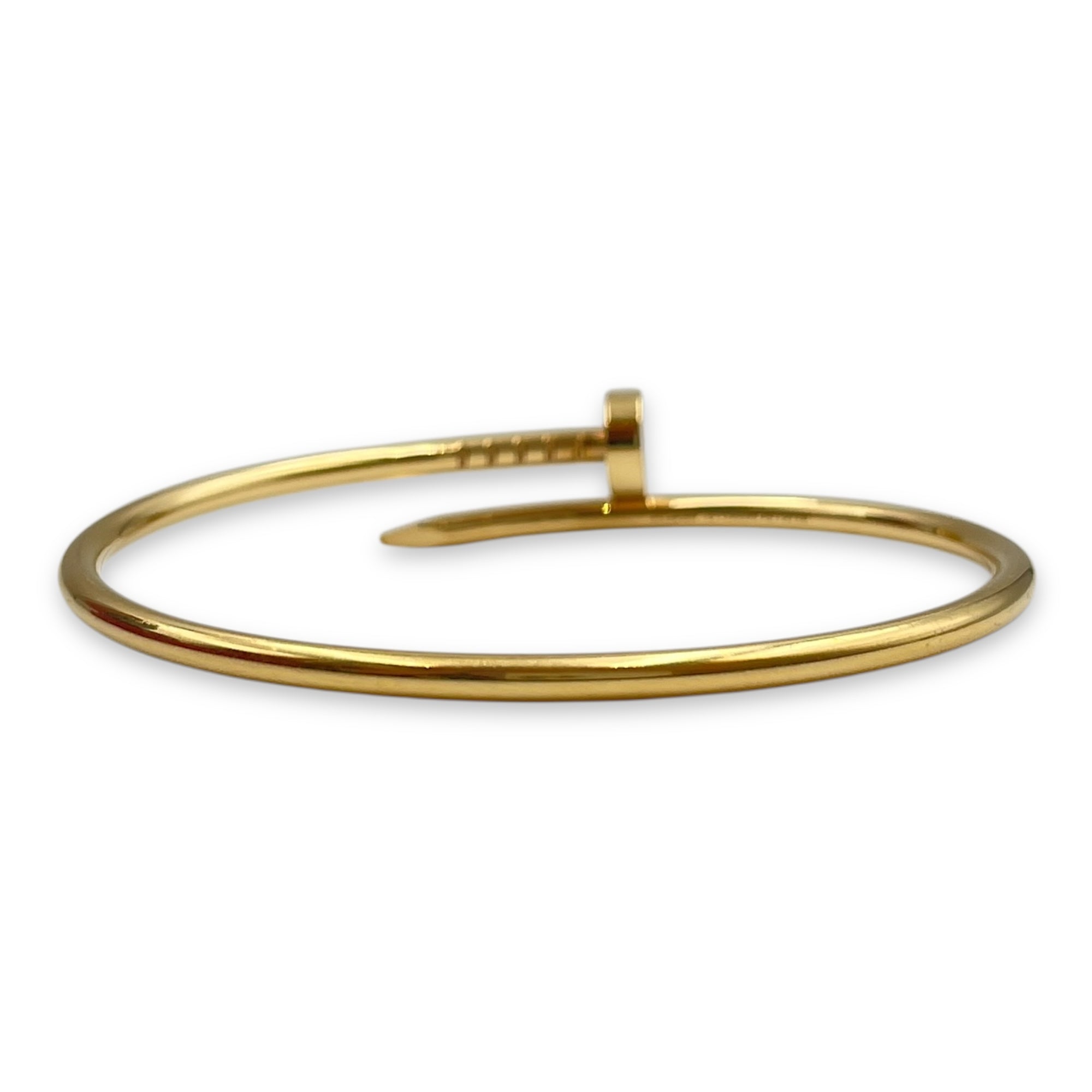 Juste Un Clou 15 Bracelet in Gold Hardware