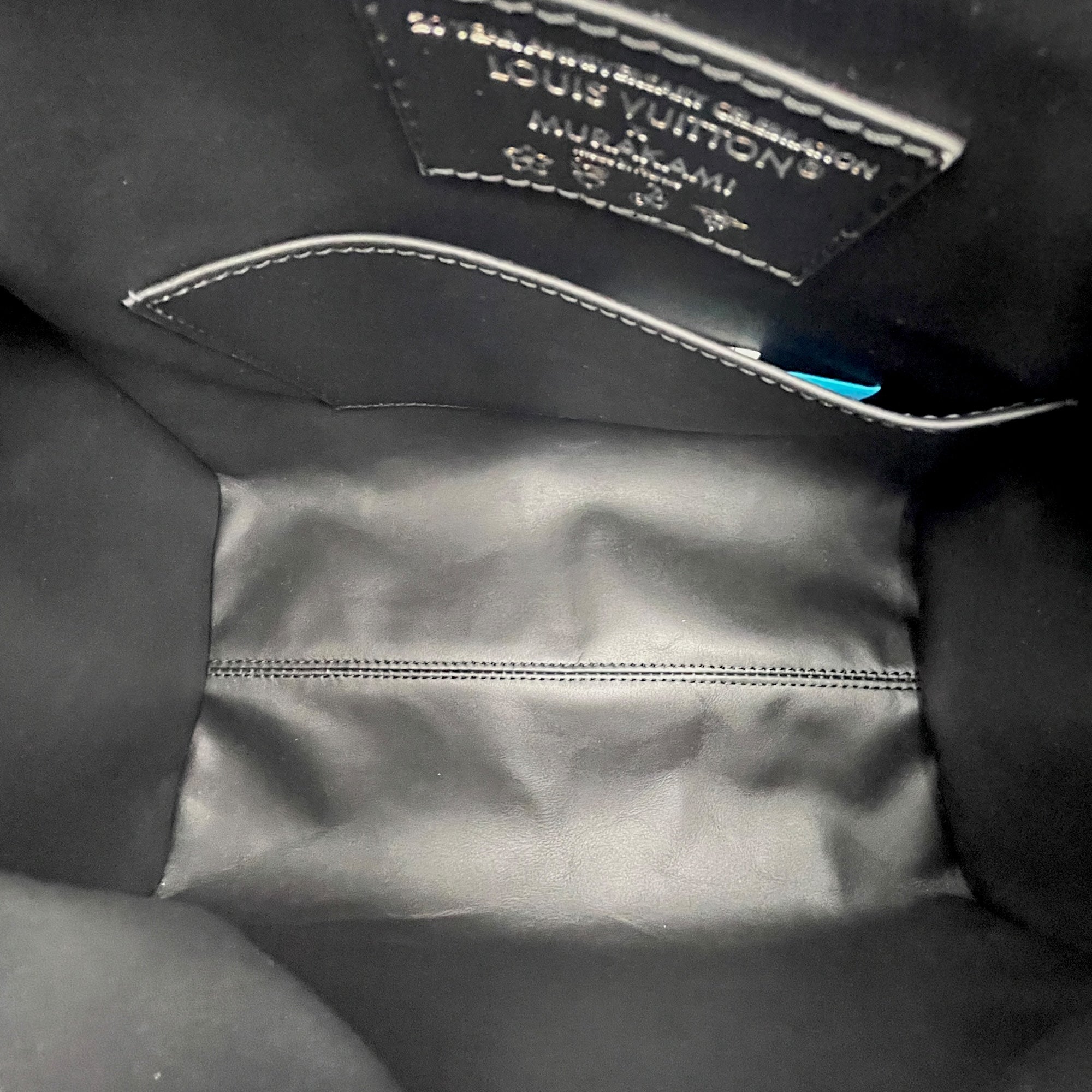 LV x TM Speedy 30cm Black Shoulder Bag in Canvas, Silver hardware