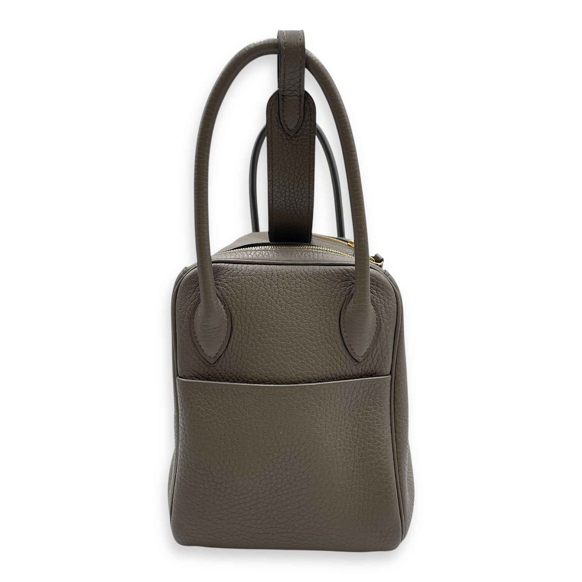 Lindy 26 Etain in Clemence, Gold hardware