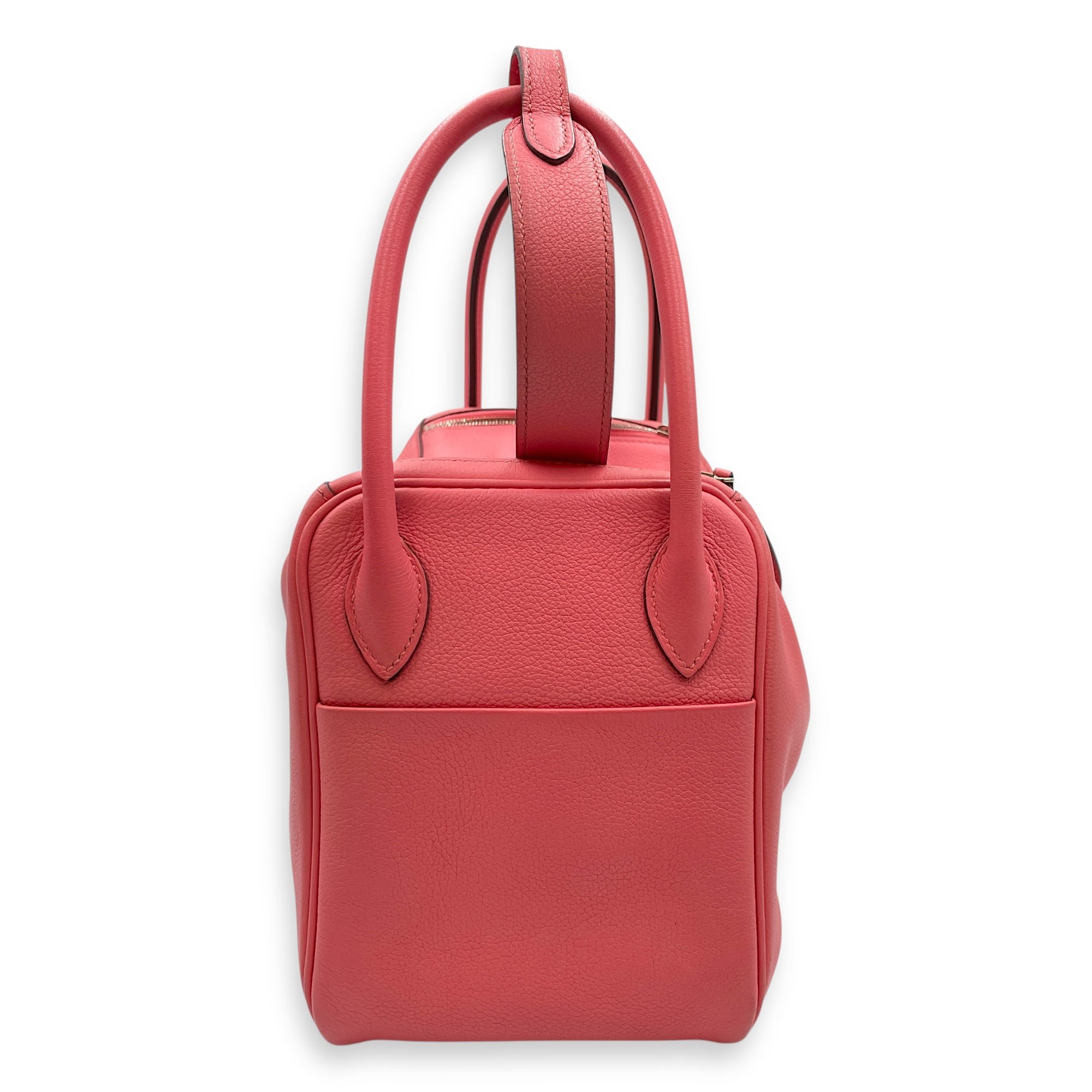 Lindy 26 Rose Azalea in Evercolor, Palladium hardware
