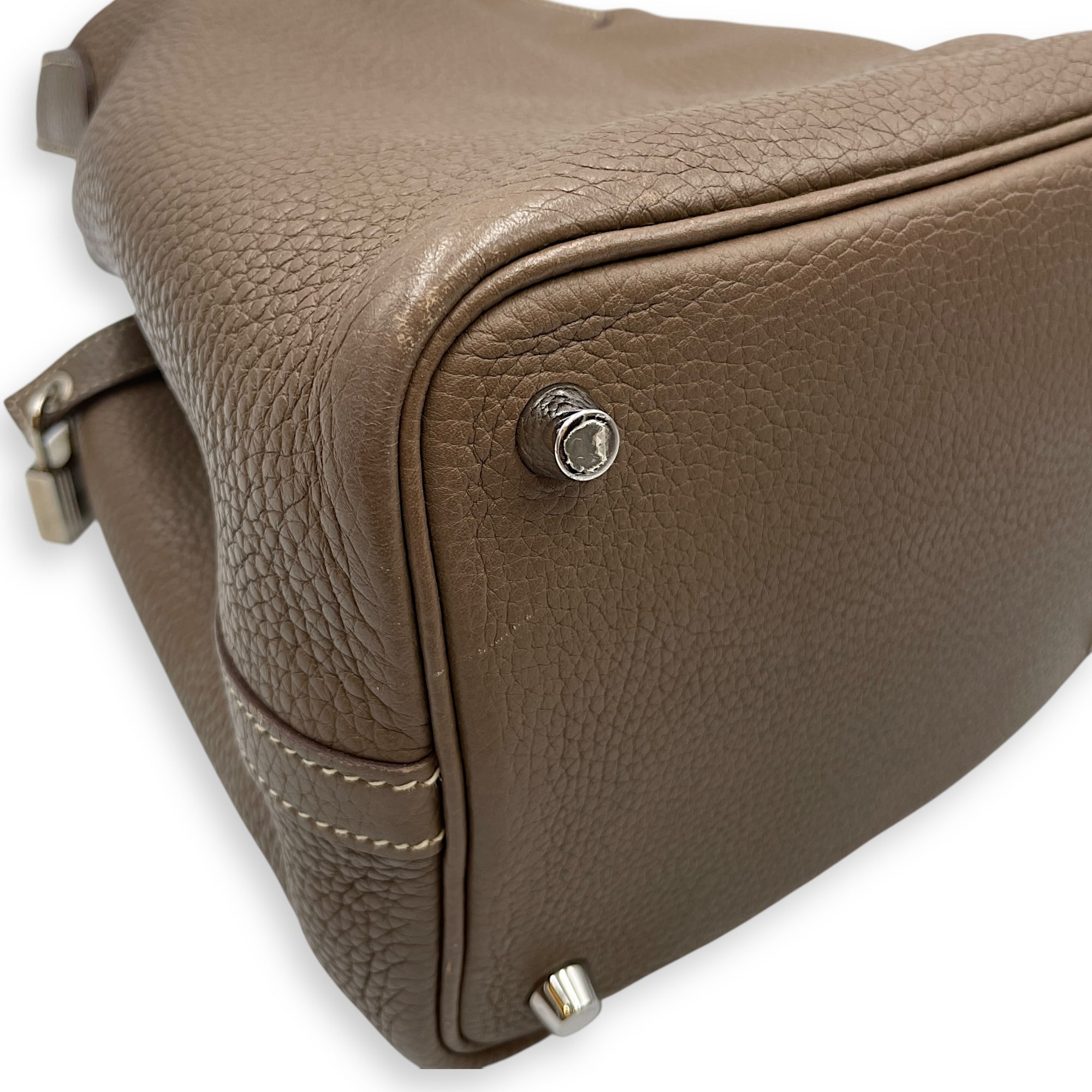 Picotin 18 Etoupe in Clemence, Palladium hardware