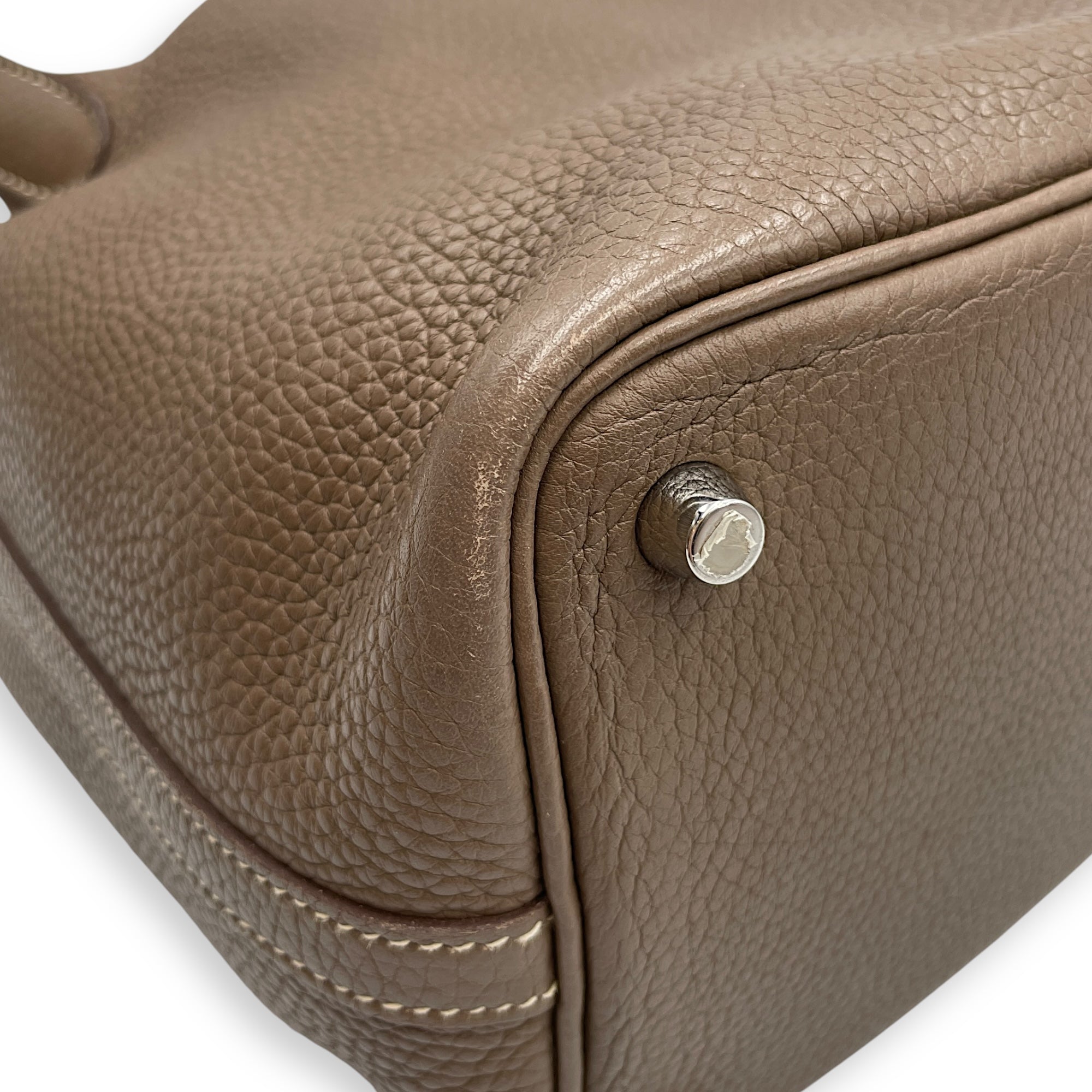 Picotin 18 Etoupe in Clemence, Palladium hardware