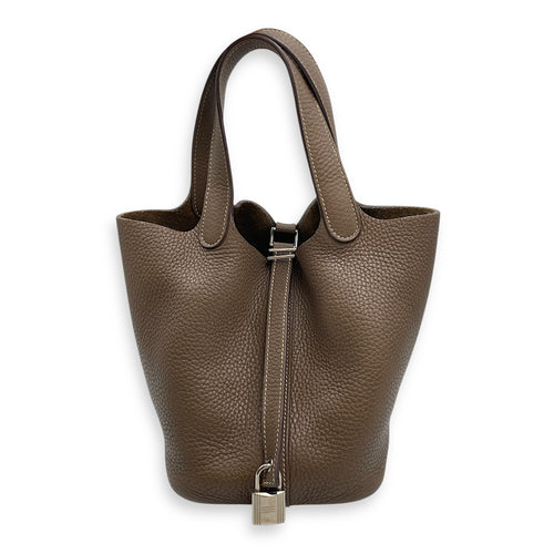 Picotin 18 Etoupe in Clemence, Palladium hardware