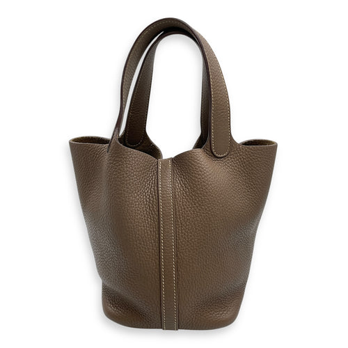 Picotin 18 Etoupe in Clemence, Palladium hardware