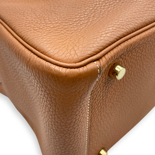 Lindy Verso 30 Rouge tomate in Clemence, Gold hardware