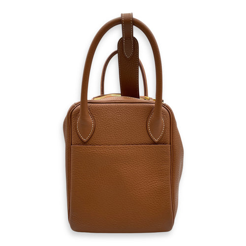 Lindy Verso 30 Rouge tomate in Clemence, Gold hardware