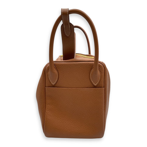 Lindy Verso 30 Rouge tomate in Clemence, Gold hardware